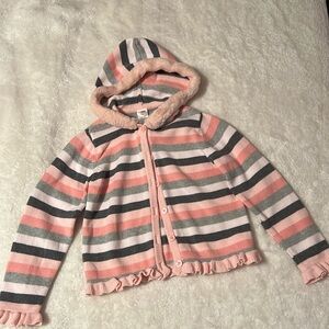 EUC Gymboree Primary Ballerina cardigan girls 8